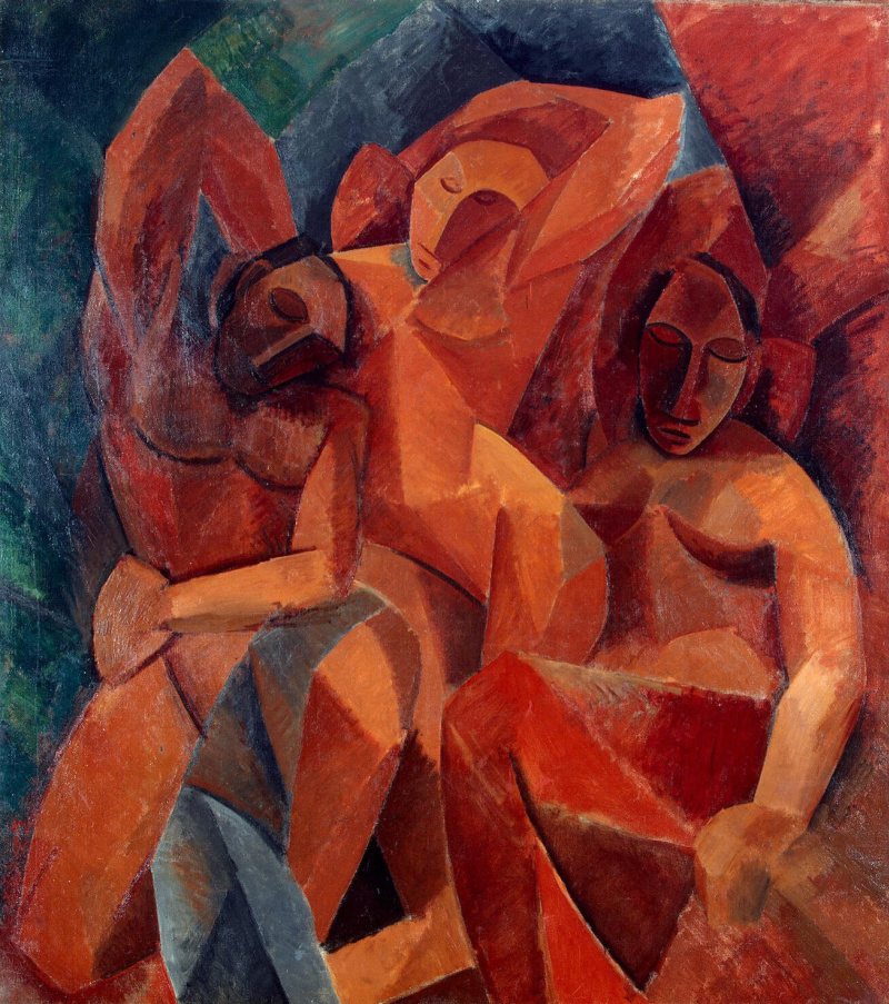 Анализ картины Пабло Пикассо Три женщины