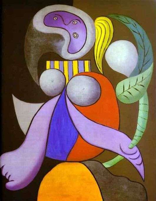 Анализ картины Пабло Пикассо Женщина с цветком