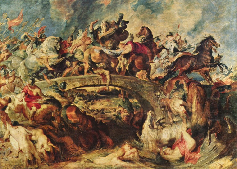 Анализ картины Питера Рубенса Битва с амазонками