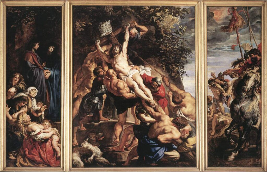 Анализ картины Питера Рубенса Воздвижения Креста
