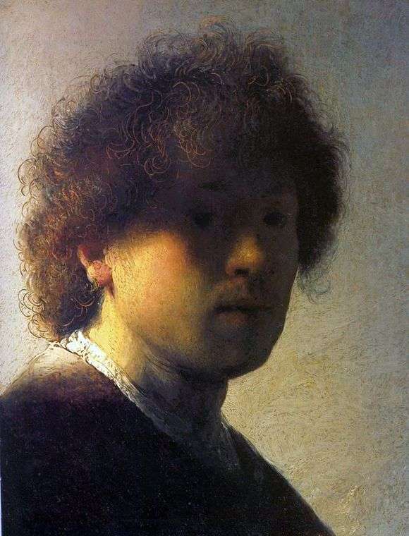 Анализ картины Рембрандта Автопортрет в молодости