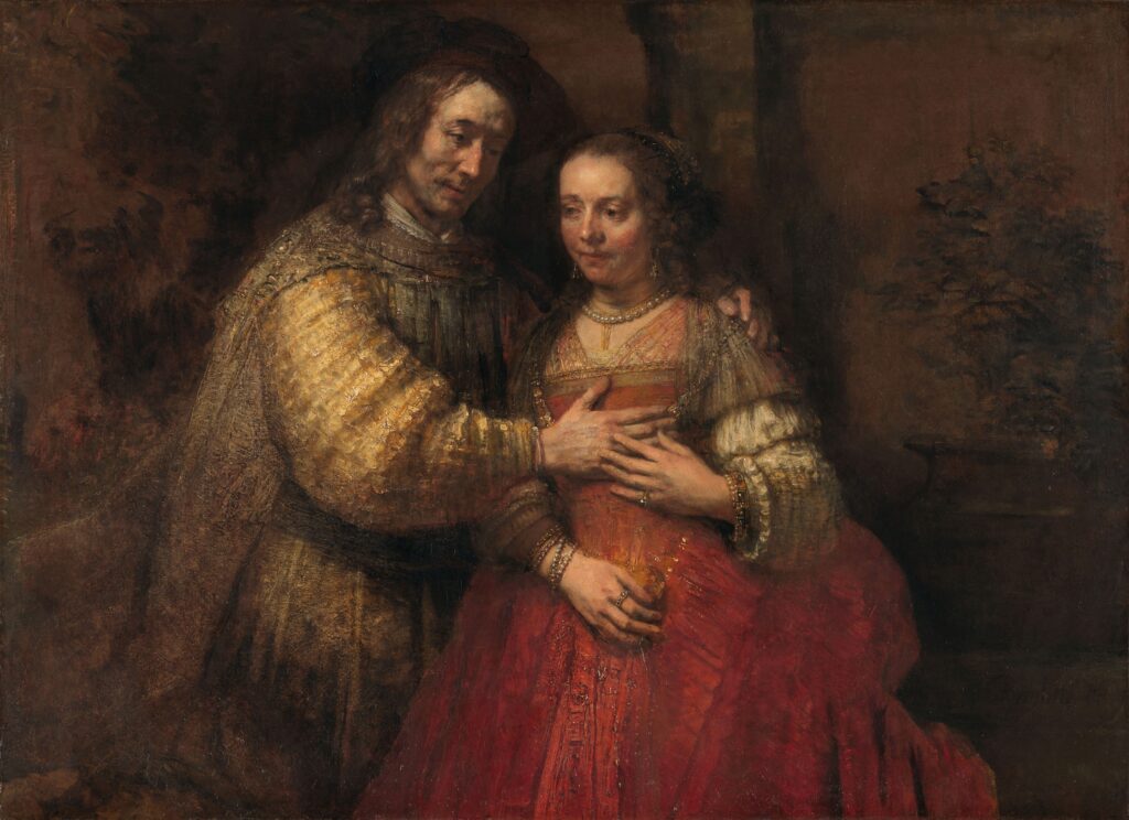 Анализ картины Рембрандта Еврейская невеста