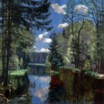Анализ картины Станислава Жуковского Лесное озеро
