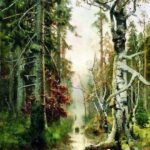 Анализ картины Юлия Клевера Осень в лесу