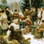 Анализ картины Юрия Непринцева Отдых после боя