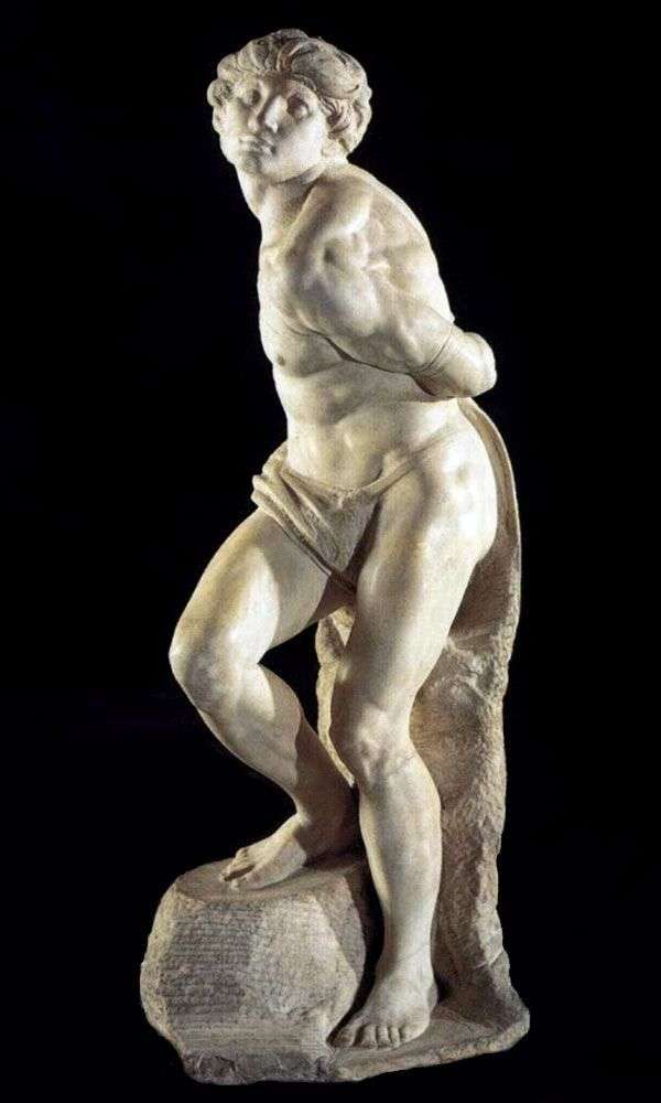 Анализ скульптуры Микеланджело Скованный раб