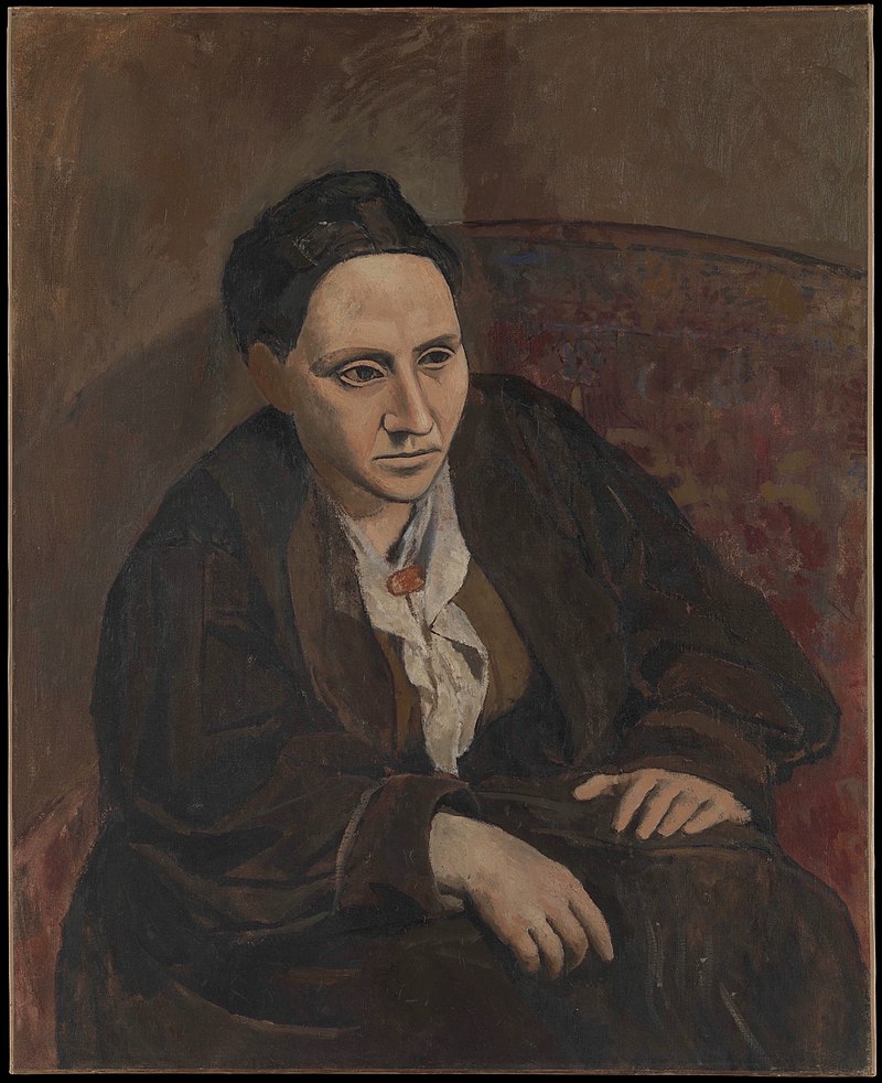 Картина Пабло Пикассо Портрет Гертруды Стайн