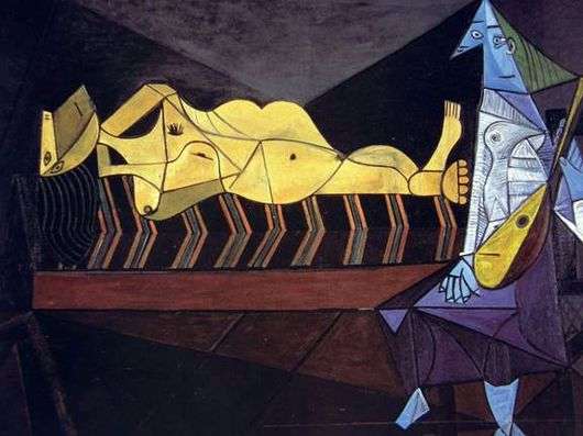 Картина Пабло Пикассо Серенада