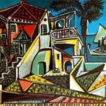 Картина Пабло Пикассо Средиземноморский пейзаж