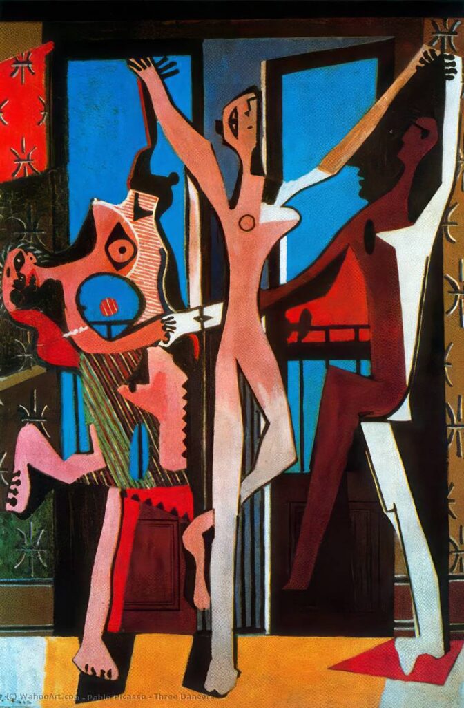 Картина Пабло Пикассо Танец
