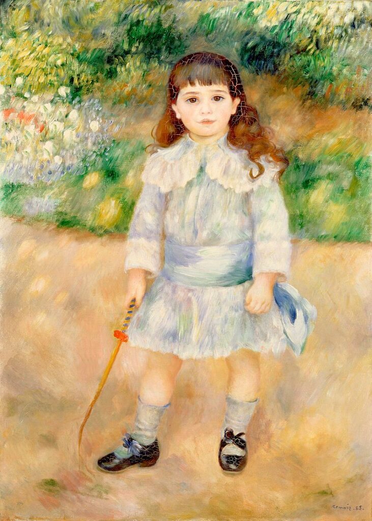 Картина Пьера Огюста Ренуара Ребенок с кнутиком