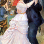 Картина Пьера Огюста Ренуара Танец в Буживале