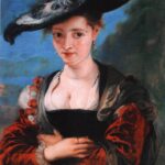 Картина Питера Пауля Рубенса Соломенная шляпка
