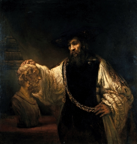 Картина Рембрандта Харменса ван Рейна Аристотель