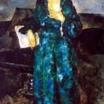 Картина Василия Рождественского Портрет жены художника
