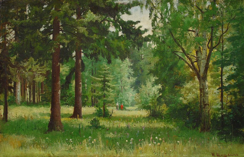 Анализ картины Ивана Шишкина Дети в лесу