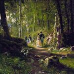 Анализ картины Ивана Шишкина Прогулка по лесу