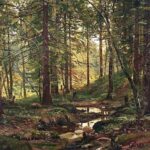 Анализ картины Ивана Шишкина Ручей в лесу