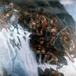 Анализ картины Василия Сурикова Переход Суворова через Альпы