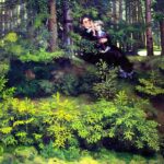 Картина Константина Сомова В лесу