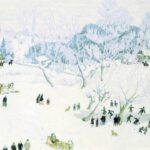 Картина Константина Юона Волшебница-зима
