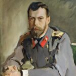 Картина Валентина Серова Портрет императора Николая II