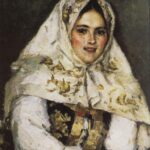Картина Василия Ивановича Сурикова Сибирская красавица (1891)